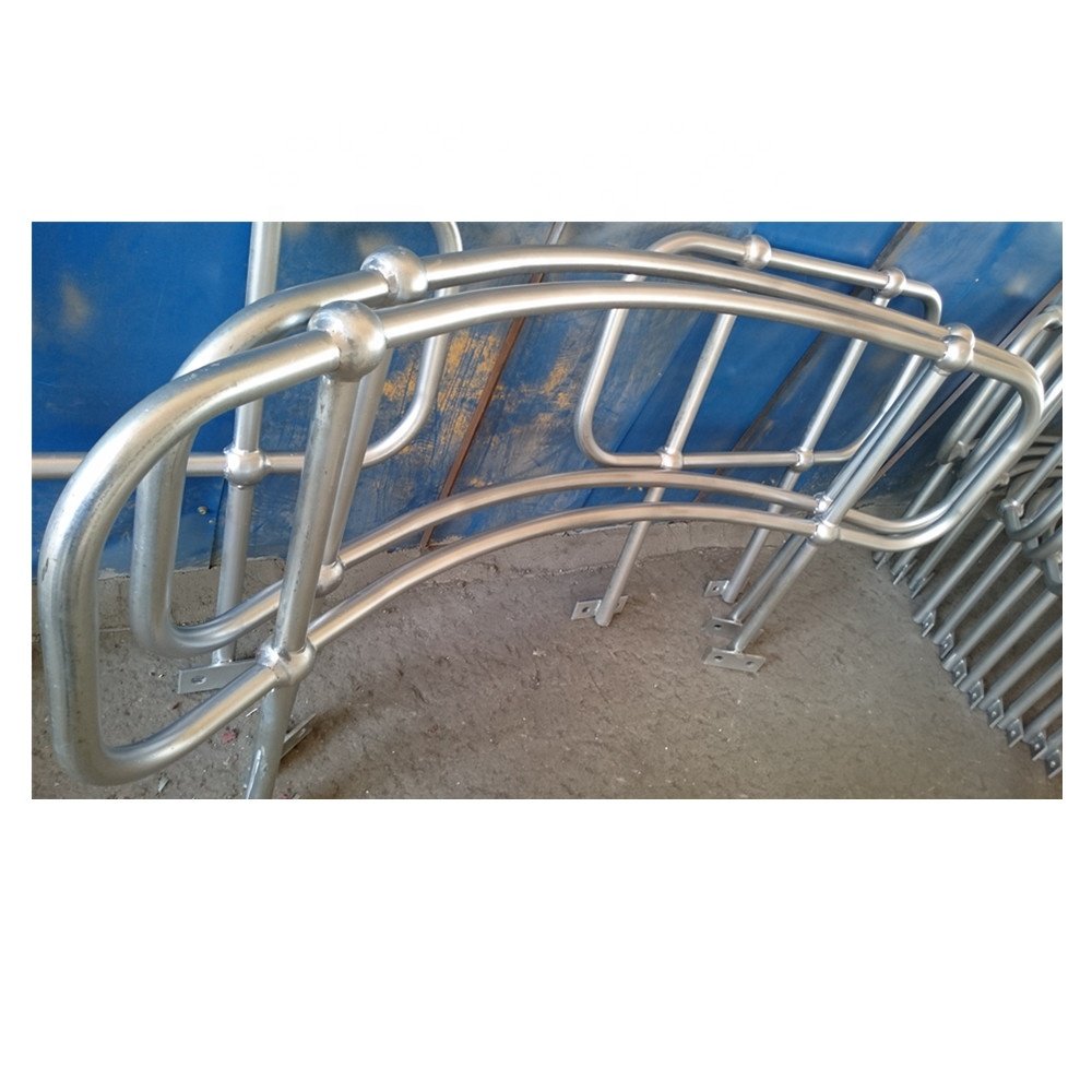 Factory Industry Metal Ball Joint Stanchions Platform Railing Stair Railing